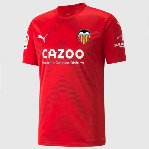 Thailand Trikot Valencia Ausweich Torwart 2022-2023 Rote